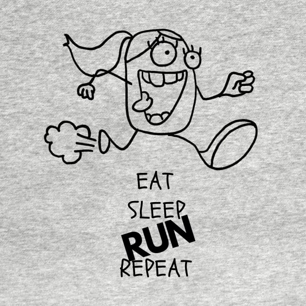 Rita in Eat Sleep Run Repeat mode by Dreanpitch